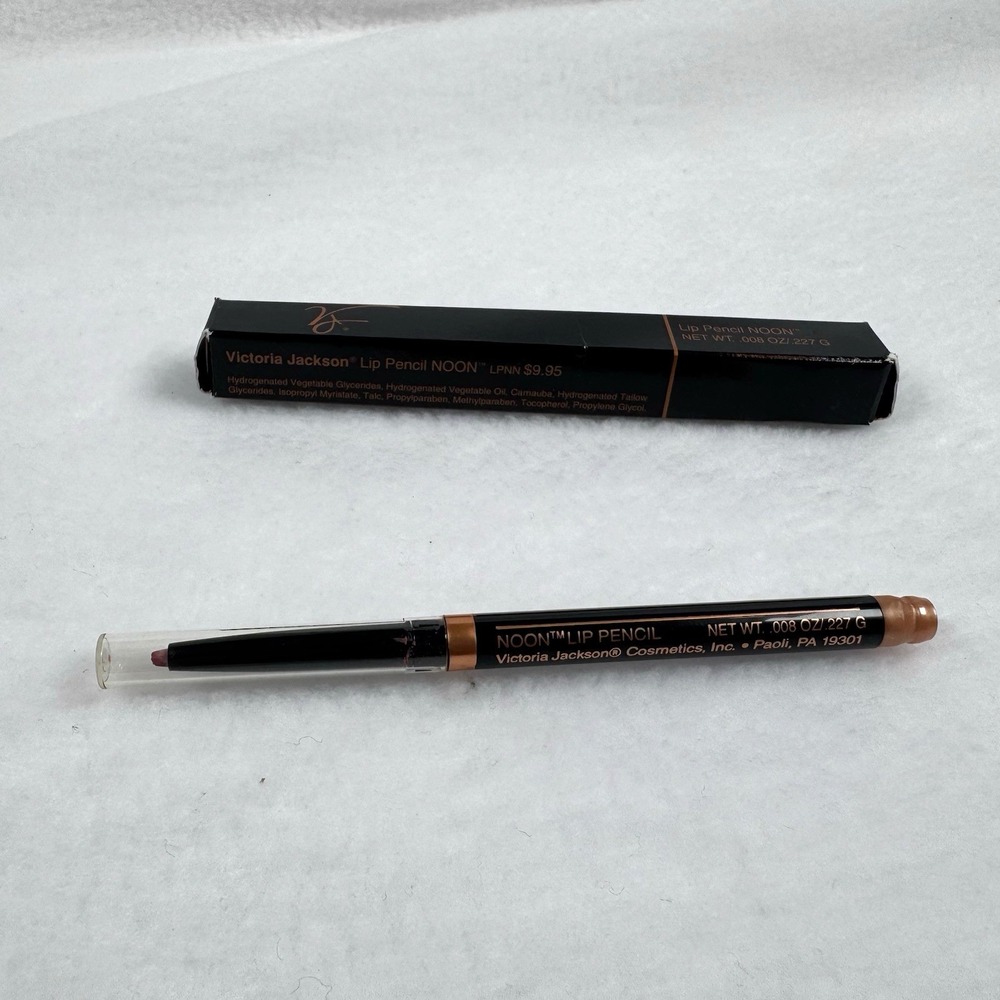 NIB VTG NOS 90s Victoria Jackson Cosmetic‎ Lip Pencil NOON Pink Matte Lipliner